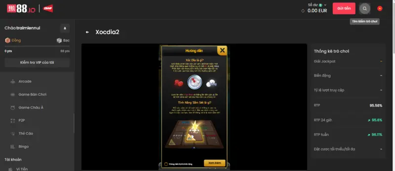 Xóc Đĩa Game Dân Gian m88 đang có sự thu hút