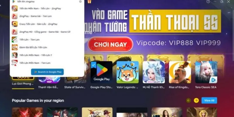 Hướng dẫn cài đặt Tiến Lên Miền Nam trên PC