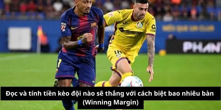 Cách đọc kèo đội nào sẽ thắng với cách biệt bao nhiêu bàn (Winning Margin)