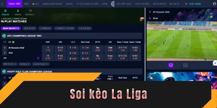 Soi kèo La Liga - Nhận Định & Tỷ Lệ Kèo Tây Ban Nha